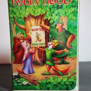 Walt Disney Classic Robin Hood VHS Black Diamond edition pre-owned #1189